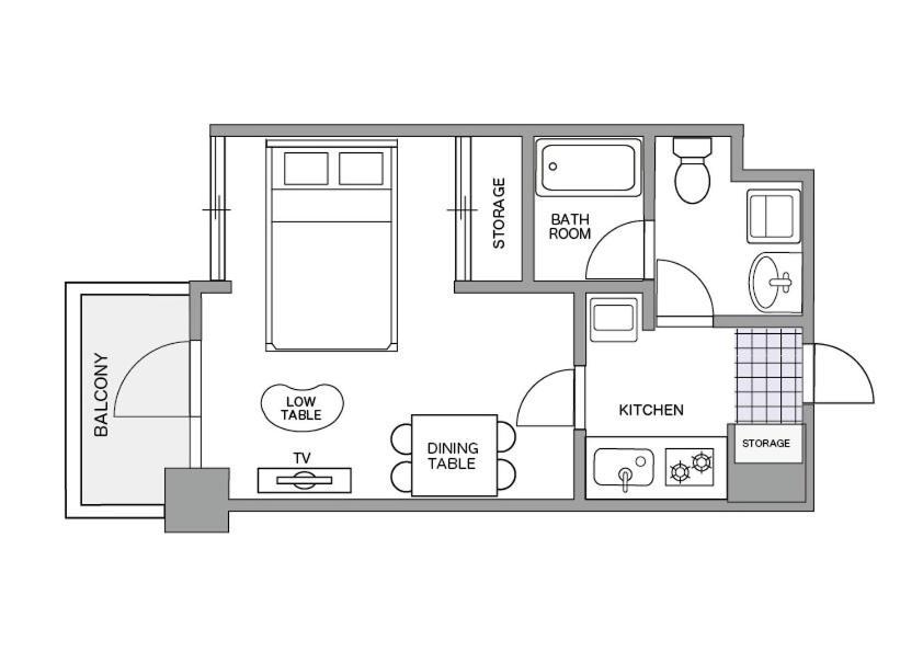 Yakuin Apartment فوكوكا المظهر الخارجي الصورة